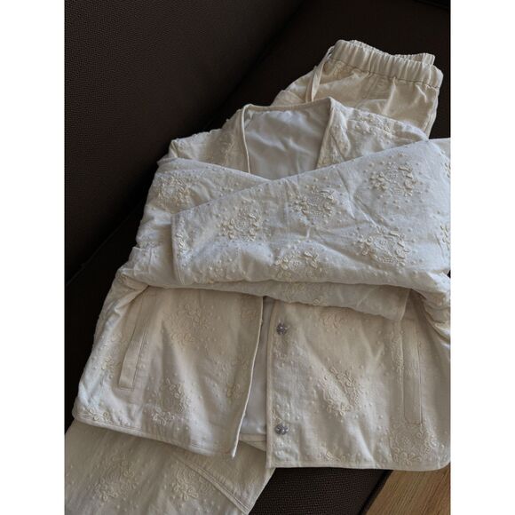 Porter des boutons Embroidered Coat (2025 Autumn & Winter Collection) one size - Picture 6 of 14